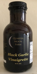 black garlic vinaigrette